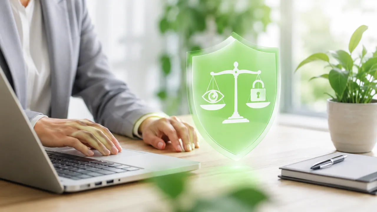 Monitoring interviews without crossing a privacy line